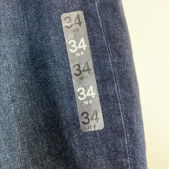 GAP NWT Plus Size High Rise Vintage Slim Jeans with Washwell - Picture 5 of 8